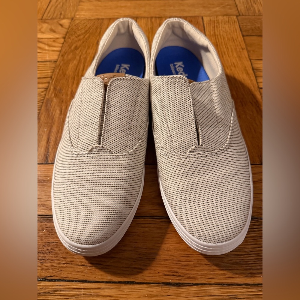 Keds Champion Round Toe Seed Stripe Slip On 9M - Picture 9 of 9